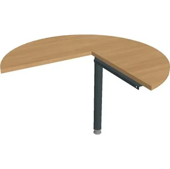 Psací stůl Stůl jednací levý - CP 21 L - DUB , ČERNÁ Ral 9005