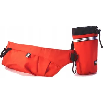 Outdoorové zavazadlo Ledvinka Zuco červená voděodolná 3 kapsy prostor pro telefon