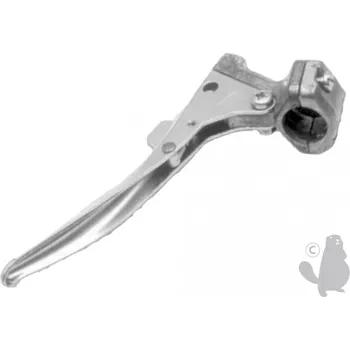 Páčka spojky ocelová s aretací 25 mm