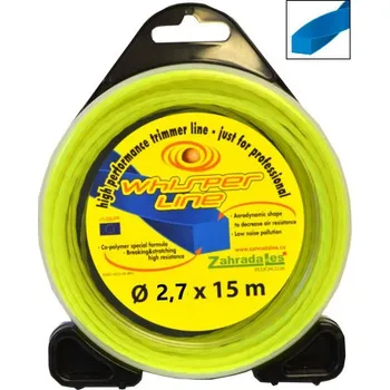 Struna do sekačky Struna sekací WHISPER 2,7 mm kroucená