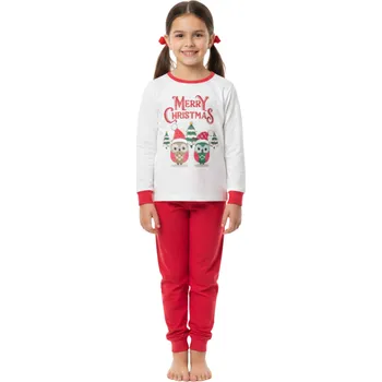 SEZON M2117 Dívčí pyžamo bílá 100