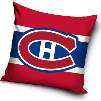 Bytový textil Polštář - NHL Montreal Canadiens Red 40 x 40cm