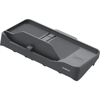 Baseus - Organizér do auta T-Space (C20251301811-00) - Čtečka karet ETC, držák telefonu - šedý