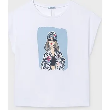 Dívčí tričko Dívčí triko Mayoral 6010 Rozměr: 157 (14 let)