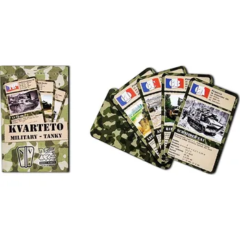 Kvarteto Wooky Kvarteto Military Tanky
