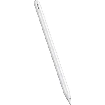Baseus - Stylus Pen Smooth Writing 2 (P80015805211-00) - aktivní, bezdrátové nabíjení, odnímatelný hrot, 130mAh, pro iPad - bílý