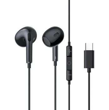 Datový kabel Baseus - Kabelová sluchátka Encok CZ17 (A00170000113-Z1) - Type-C, 20Hz-20kHz - Cluster Black