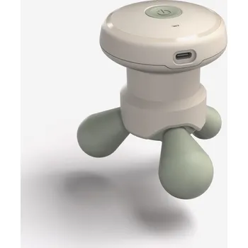 DECATHLON Masážní přístroj elektronický vibrující BÍLÁ|ZELENÁ