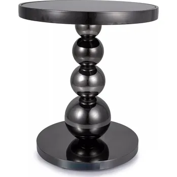 Konferenční stolek Odkládací stolek Rima 50 cm černý