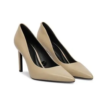 Dámské lodičky Lodičky Calvin Klein Ess Stiletto 90 HW0HW02608 Béžová 39