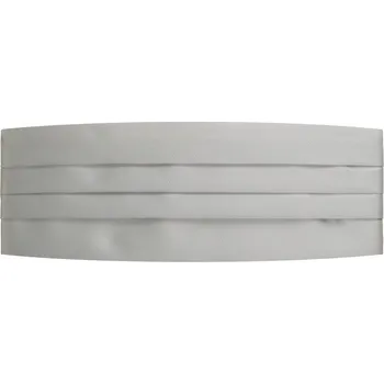 Motýlek Carlo Cardini Frakový pás - stříbrný