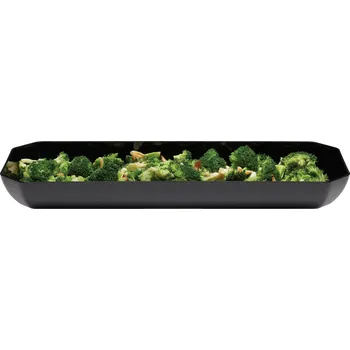 Talíř Cambro Obdélníkový talíř pro prezentaci studených pokrmů, 203x508x50 mm, 3,7 l | CAMBRO, Camwear