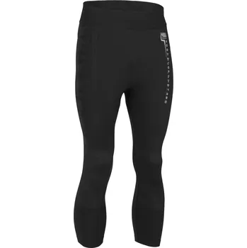 Dámské legíny TARMAK Pánské basketbalové 3/4 legíny Tight 900 2XL / W43 L34 KAŠTANOVÁ|ČERNÁ|ŠEDÁ