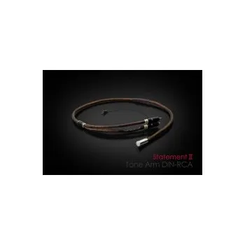 Příslušenství pro gramofon Gramofonový kabel:Tellurium Q Statement II / DIN-RCA / 1m