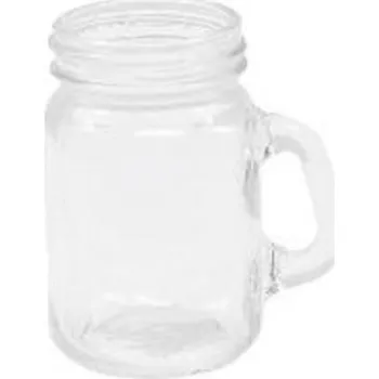 Sklenice Mason Jar sklenice s uchem degustační 135 ml, balení 4 ks