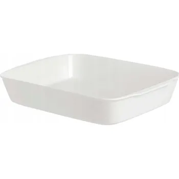 Žáruvzdorná obdélníková mísa Porcellana Bianca 1,5 l