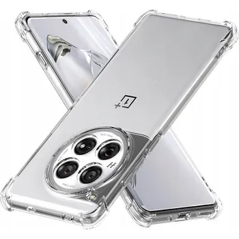 Techsuit - nárazuvzdorný čirý silikon - OnePlus 12 - čirý