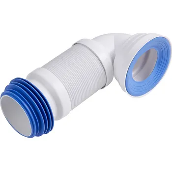 WC sada CERANO - WC flexi dopojení - koleno - 90°