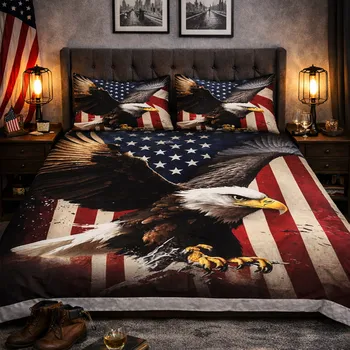 Povlečení 2-dílné ložní povlečení - Orel svobody