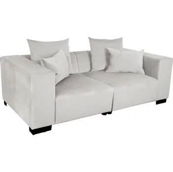 Pohovka 2Místná pohovka 2380x1030x638 šedobéžová TIMBUHAN EGLO 424225-E80