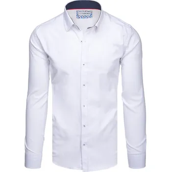 Pánská košile Pánská košile DX2593 Barva: Bílá, Velikost: M