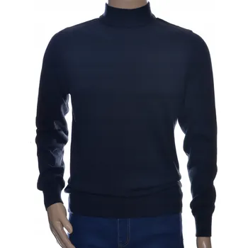 Pánský svetr Pánský svetr s rolákem se stojáčkem bavlněný rolák pod sako XL