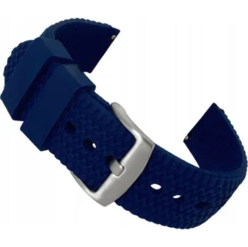 Řemínek na hodinky LAVVU LS01L20 - 20mm - Granátový - Silikonový řemínek k hodinkám