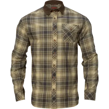 Pánská košile Značka Härkila HÄRKILA košile Driven hunt flannel Barva: Light teak-Světlý týk, Velikost oblečení: XL