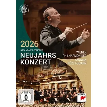 Zahraniční hudba Wiener Philharmoniker & Yannick Nézet-Séguin: Neujahrskonzert 2026 / New Year's Concert 2026 / Concert Du Nouvel an 2026 - DVD