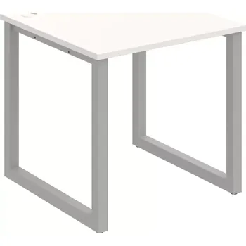 Psací stůl Kancelářský stůl US O 800 - BÍLÁ , ŠEDÁ