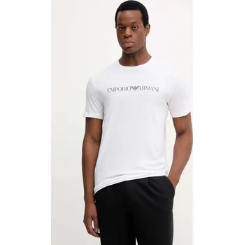 Pánské tričko Bavlněné tričko Emporio Armani 8N1TN5.1JPZZ bílá 00B, vel. M