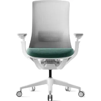 Kancelářská židle - ROLY WHITE BP - Zelená