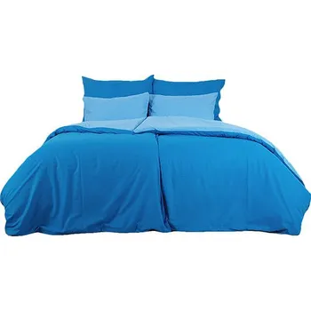 Povlečení B.E.S. - Petrovice Povlečení bavlna double face zip - Kobalt/nebeské 140 × 220 cm