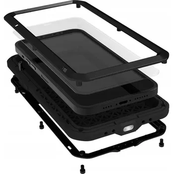 Pouzdro na mobilní telefon Pouzdro LOVE MEI pro Apple iPhone 13, černé