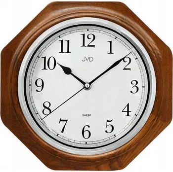 Hodiny ČITELNÉ DŘEVĚNÉ TICHÉ HODINY NA ZEĎ JVD NS71.4