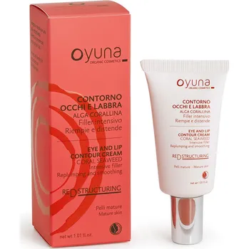 Péče o oční okolí OYUNA Bio krém kolem očí a rtů s červenou mořskou řasou 30 ml