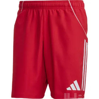 Fotbal Trenýrky ADIDAS TIRO 25 COMPETITION MATCH, barva JP4743 team power červená - team light šedá, velikost 164