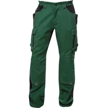 montérky ARDON®VISION Pracovní kalhoty do pasu prodloužené zelené XL H9193/XL