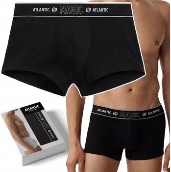 Pánské spodní prádlo ATLANTIC MAGIC POCKET pánské boxerky s PUSH-UP efektem pro zvýraznění - XXL