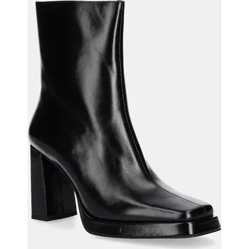 Dámské kozačky Kožené kotníkové boty Jeffrey Campbell Maximal-Lo JC.852.3.2 černá 99X, EUR 41