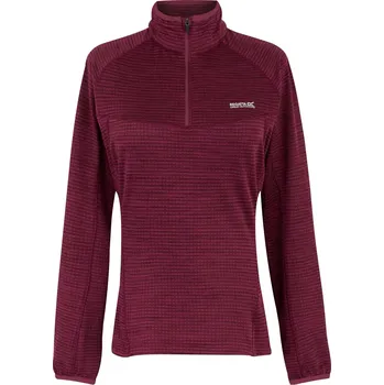 Dámské termoprádlo Dámská funkční mikina Regatta Women's Yonder II Velikost: M / Barva: červená