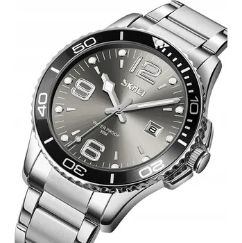 Hodinky Pánské hodinky / SKMEI / stříbrné / náramek / analogové / datumovka