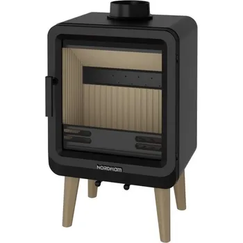 Krbová kamna NORDFLAM krbová kamna Flam - černá