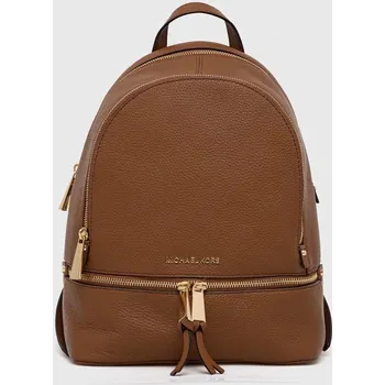 Městský batoh Kožený batoh MICHAEL Michael Kors 30S5GEZB1L hnědá 88X, vel. ONE SIZE