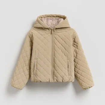 Reserved - Prošívaná bunda - béžová - 443HR-08X - 443HR-08X-134