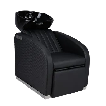 Kadeřnické křeslo LUMERA Kadeřnický elektrický mycí box Sheldo s masáží