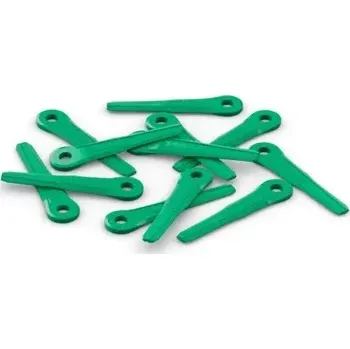 Sada plastových nožů pro STIHL Polycut 6-2 a 18-2 (40020071020) (Tato sada zelených plastových nožů pro žací hlavy STIHL PolyCut 6-2 a STIHL PolyCut 18-2 se skládá z 12 vysoce kvalitních žacích prvků. Tyto plastové nože můžete použít také se žací hlavou)