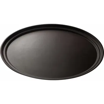 Cambro Oválný protiskluzový podnos 685x560 mm, hnědý | CAMBRO, Camtread