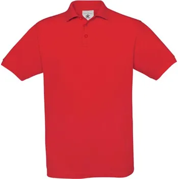 B&amp;C Pánská polokošile PU409 Red XXL