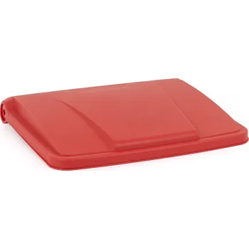 Odpadkový koš Víko pro odpadkový koš 68 a 87 l s funkcí jemného zavírání, 67x500x409 mm, červené | CAMBRO